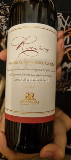 Sardinia Cannonau de Sardaigne Sella & Mosca Riserva 2022