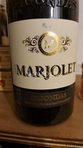 Thung lũng Rhône Gigondas Marjolet 2016