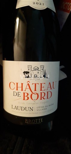 Vallée du Rhône Château Bord 2021
