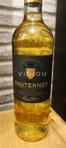 Bordeaux Sauternes Pierre Chanau 2022