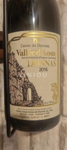 Valle d'Aosta Donnas Caves de Donnas 2016