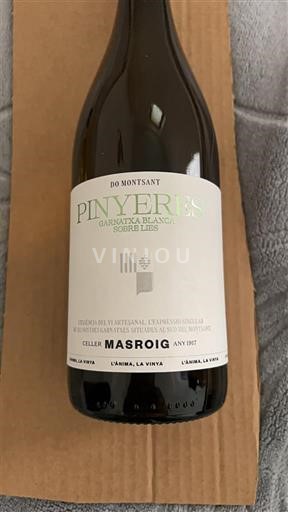Catalonia Montsant Celler Masroig Pinyeres Garnatxa Blanca Sobre Llies 2017