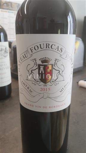 Bordeaux Listrac-Médoc Château Fourcas Hostein 2015