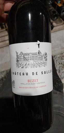 Lounais-Ranska Buzet Château Salles 2019