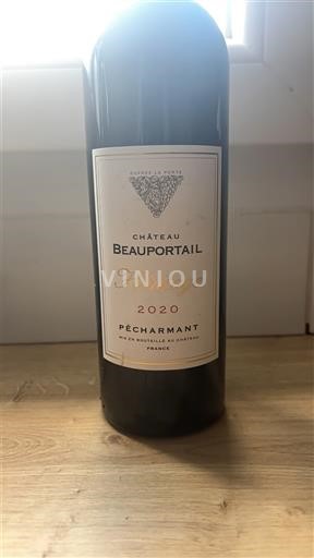 Jihozápad Pécharmant Château Beauportail Héritage 2020