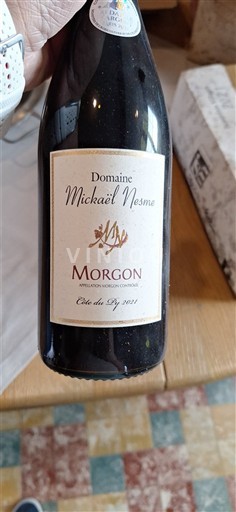Beaujolais Morgon Domaine Mickaël Nesme Clos du Py 2021