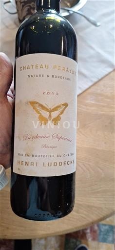 Bordeaux Bordeaux Supérieur Château Pessayre 2013
