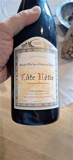 Thung lũng Rhône Côte-rôtie Patrick Jasmin 2007