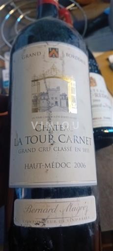 Bordeaux Haut-Médoc Château La Tour Carnet 2006