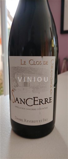 Vallée de la Loire Sancerre Daniel Reverdy et Fils Le Clos de Chaudenay 2020
