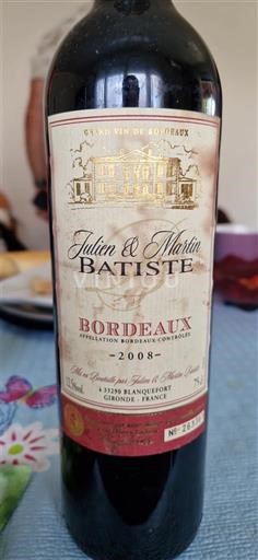 Bordeaux Julien & Martin Batiste 2008