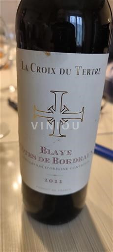 Bordéus Blaye-Côtes-de-Bordéus La Croix du Tertre 2022