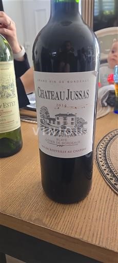 Bordeaux Côtes-de-bourg Château Jussas 2014