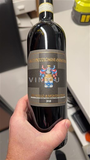 Tuscany Brunello di Montalcino Ciacci Piccolomini Aragona 2018