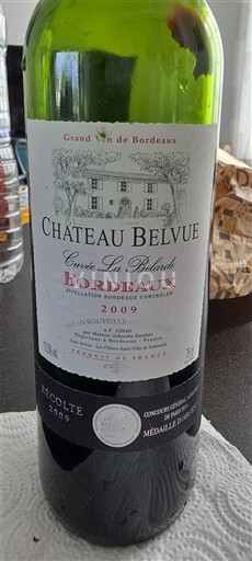 Bordeaux Château Bellevue La Belardi 2009