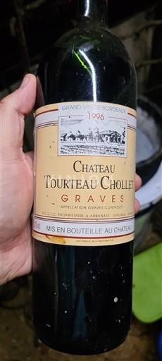 Bordeaux Graves Château Tourteau Chollet 1996