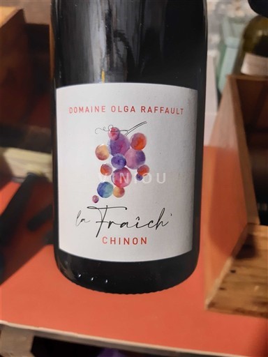 Vin Rouge sec La Fraîch' Domaine Olga Raffault 2023 France Vallée de la Loire Chinon AOC