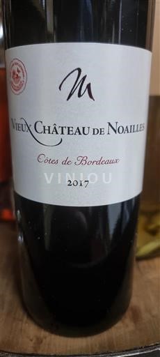 Bordeaux Côtes-de-Bordeaux Château Vieux de Noailles 2017