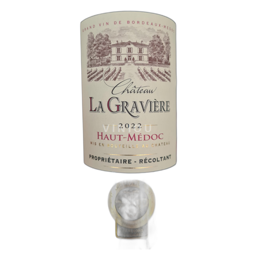 Bordeaux Haut-Médoc Chateau la graviere 2022 2022