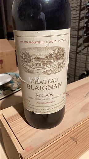 Bordeaux Médoc Cru Bourgeois Château Blaignan 2019