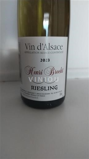 Alsace Château Henri Brecht 2023