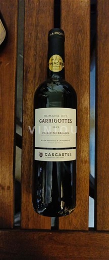 Languedoc-Roussillon Paradise Valley Domaine Des Garrigottes Vallee du paradies 2023