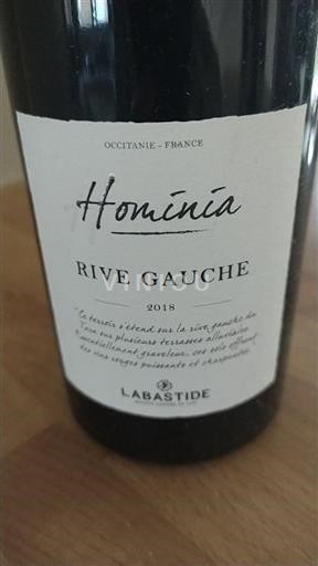 Languedoc Unspecified Château La Bastide Hominía Rive Gauche 2018
