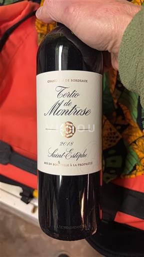 Bordeaux Saint-Estèphe Château Montrose Tertio de Montrose 2018