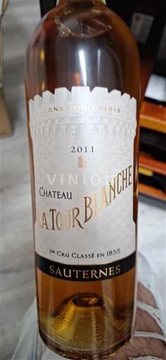 Bordeaux Sauternes 1er Cru Classé Château La Tour Blanche 2011