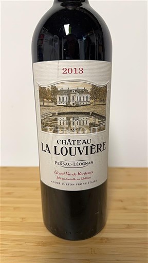 Bordeaux Pessac-Léognan Château La Louvière L de La Louvière 2013