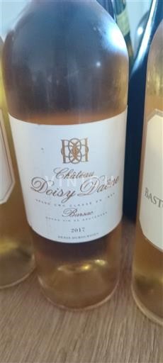 Bordeaux Barsac Grand Cru Château Doisy Daëne 2017