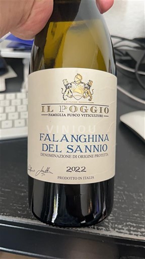 Campanie Falanghina del Sannio Il Poggio 2022