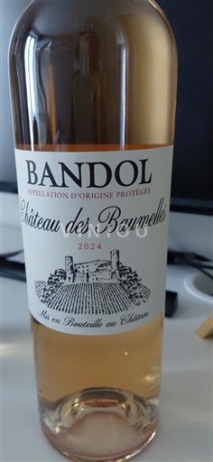 Provence Bandol Château Des Baumelles 2024 Non-Vintage