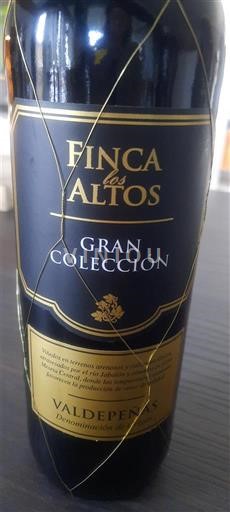 Kastiljija-La Mancha Valdepeñas Finca los Altos Gran Colección Neleten.