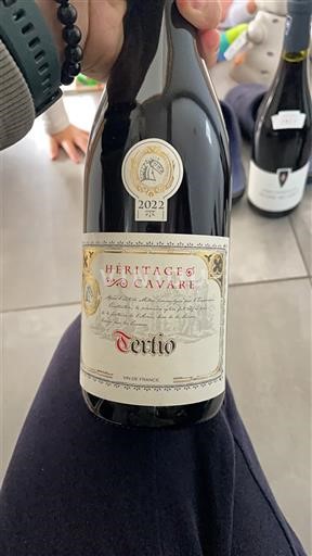 Vallée du Rhône Côtes-du-rhône Héritage de Cavare Tertio 2022