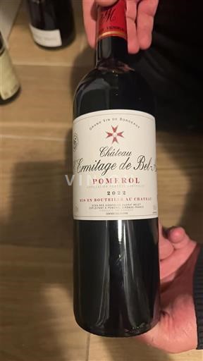 Burdeos Pomerol Château Ermitage de Bel-Air 2022
