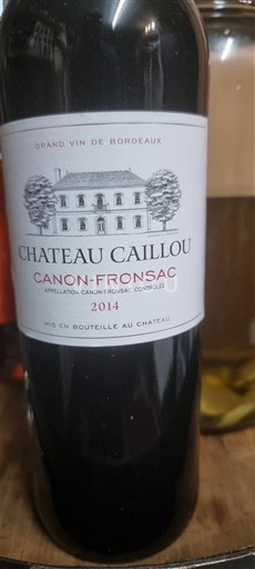 Bordeaux Canon-Fronsac Château Caillou 2014