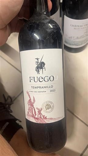 Castilla-La Mancha Không được chỉ định Fuego Tempranillo 2022