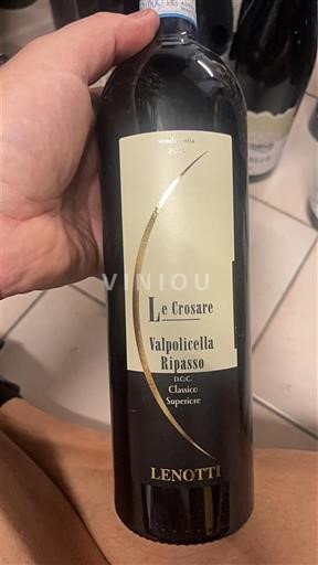 Vénétie Valpolicella Ripasso Lenotti Le Crosare Không niên vụ