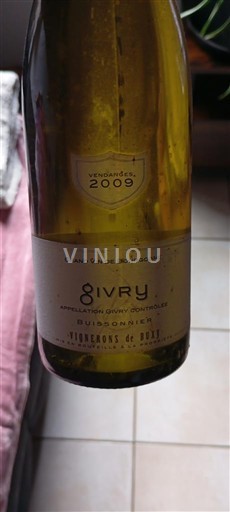Bourgondië Givry Vignerons de Buxy Buissonnier 2009