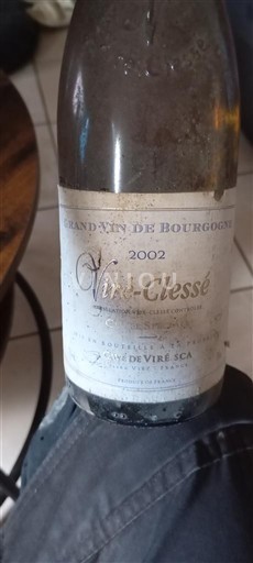 Bourgogne Viré-clessé Cave de Viré 2002