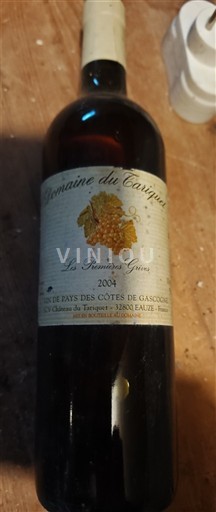 Jugozahod Côtes de Gascogne Domaine Tariquet Les Premières Grives 2004