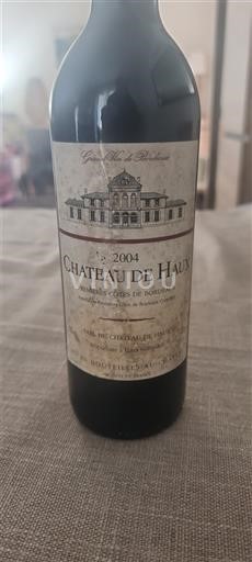 Bordeaux Niet gespecificeerd Château Haut 2004