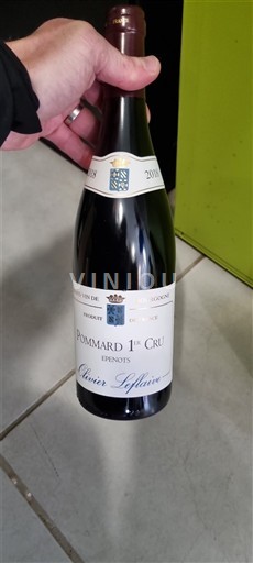 Burgund Pommard Premier Cru Olivier Leflaive Pommard 1er Cru Epenots 2018