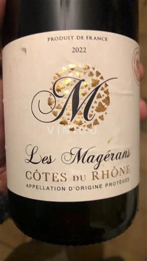 Vallée du Rhône Côtes-du-rhône Les Magérans 2022