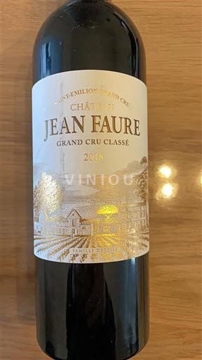 Bordéus Saint-Émilion Grand Cru Grand Cru Classé Château Jean Faure 2018