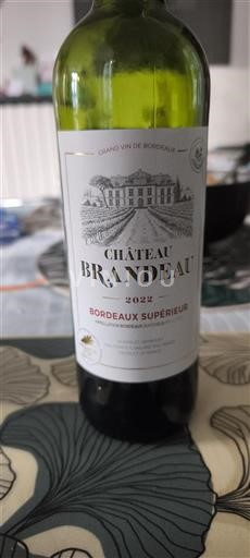 Bordeaux Bordeaux Supérieur Château Brandeau 2022