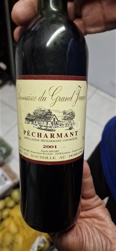 Tây Nam Pécharmant Domaine Grand Jaure 2001