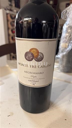 Puglia Salento Girolamo Monte Tre Carlini 2017