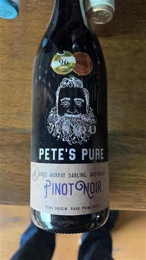 Вина Rouge sec Pete's Pure 2022 Австралія Новий Південний Уельс Мюррей Дарлінг